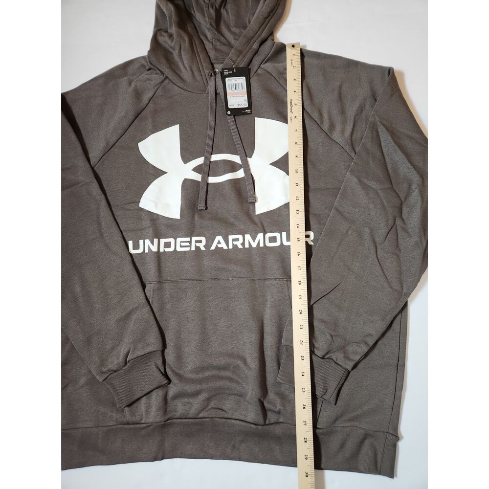 Under Armour Pullover Hoodie Men's Size XXL 2XL Slate Gray NWT - Picture 7 of 11